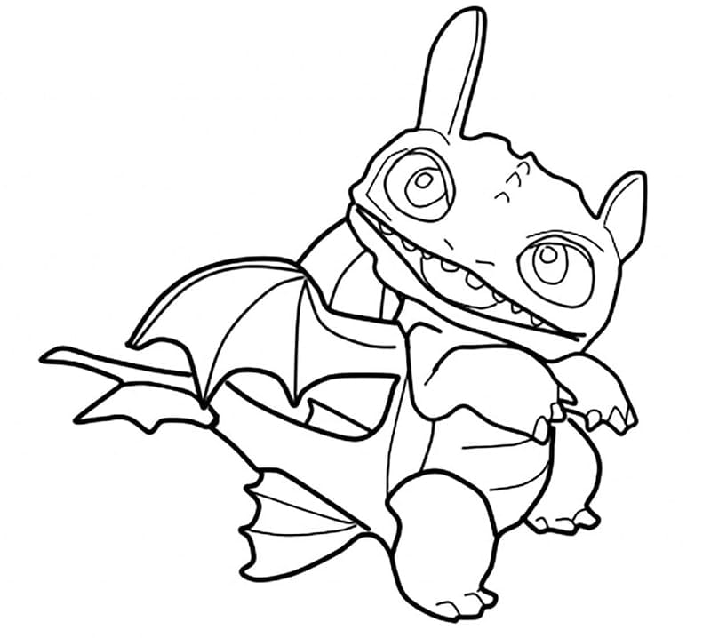 Top 50 Printable Toothless Coloring Pages - Online Coloring Pages