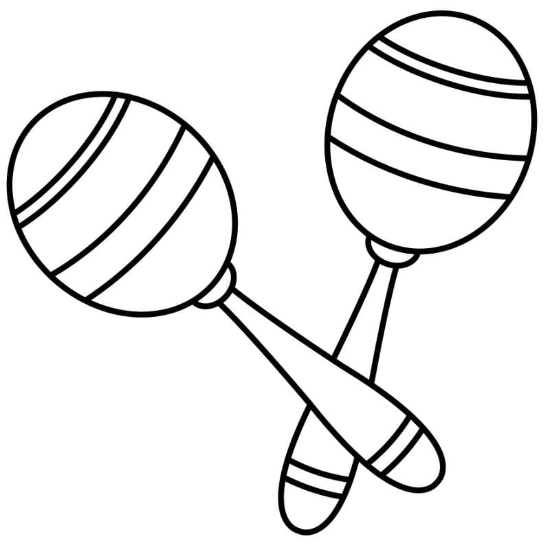 Top 20 Printable Maracas Coloring Pages - Online Coloring Pages