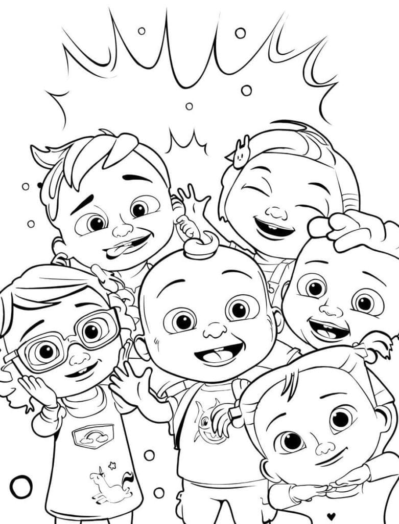 Top 30 Printable Cocomelon Coloring Pages Online Coloring Pages
