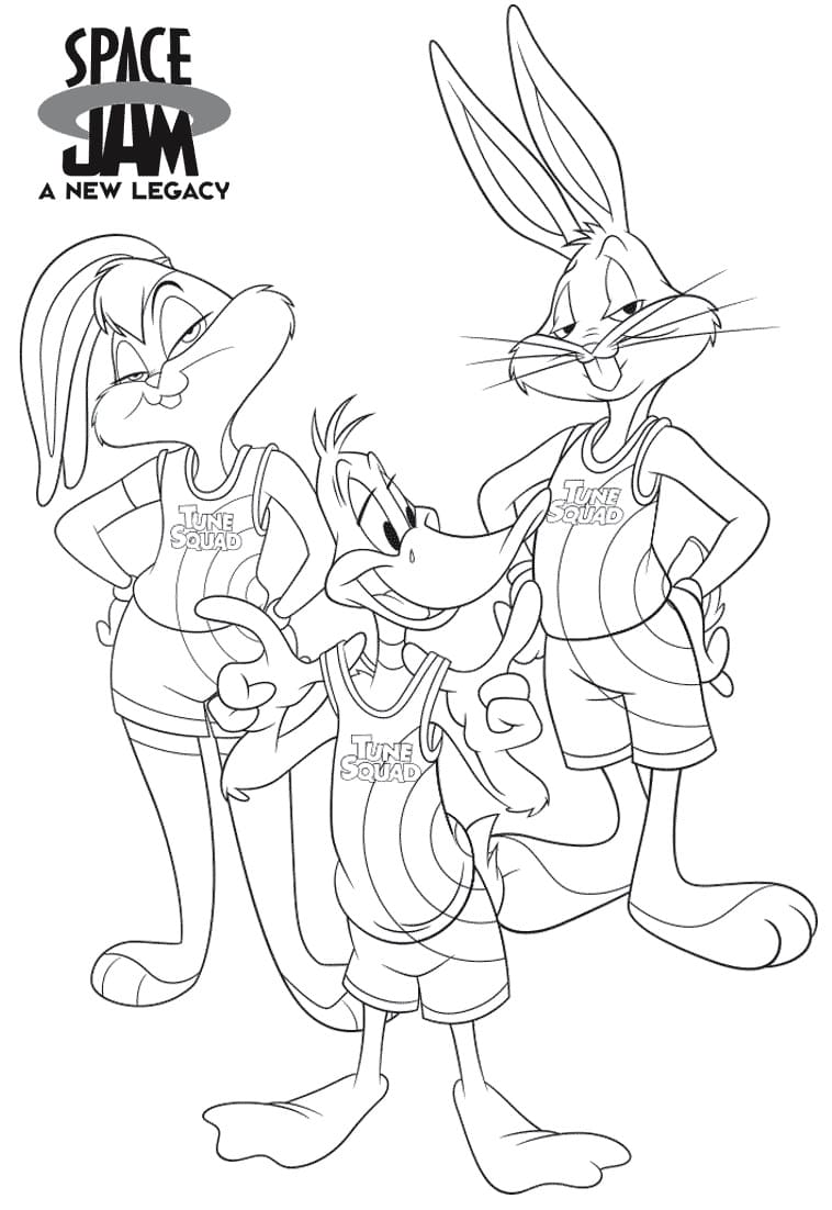 Top 20 Printable Space Jam Coloring Pages Online Coloring Pages