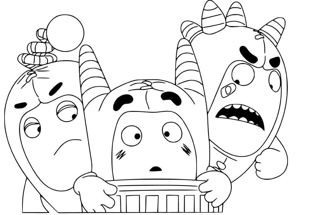 Top 22 Printable Oddbods Coloring Pages Online Coloring Pages