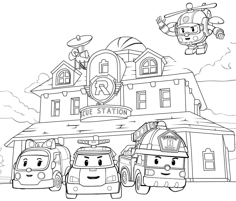 Robocar Poli 12 Coloring Page Free Printable Coloring Pages For Kids ...