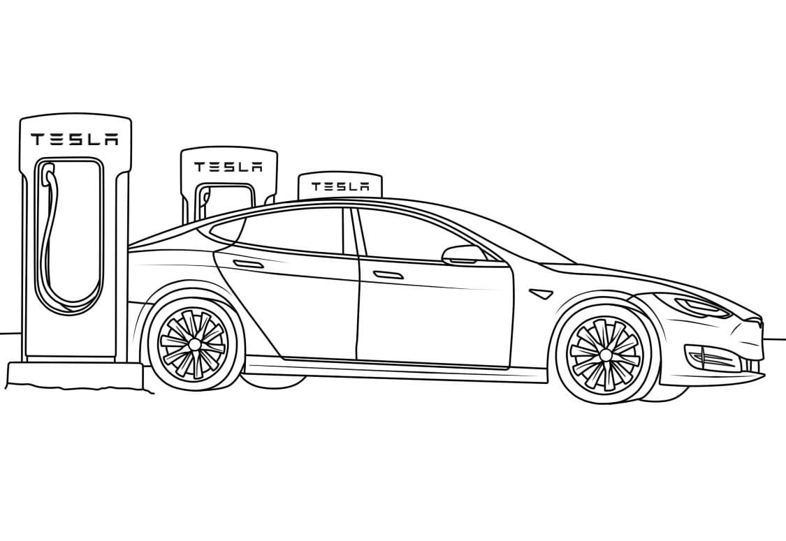 Printable Tesla Coloring Pages Printable World Holiday