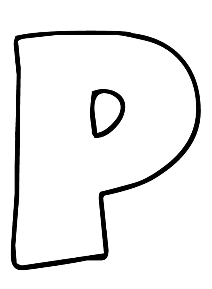 Top 16 Printable Letter P Coloring Pages