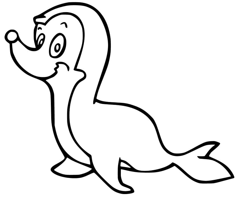Top 50 Printable Sea Lion Coloring Pages
