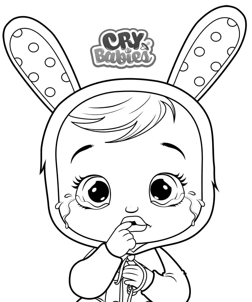 Top 40 Printable Cry Babies Coloring Pages