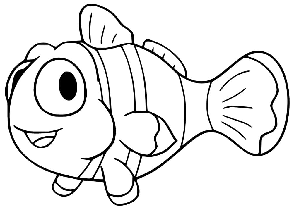 Top 24 Printable Clownfish Coloring Pages