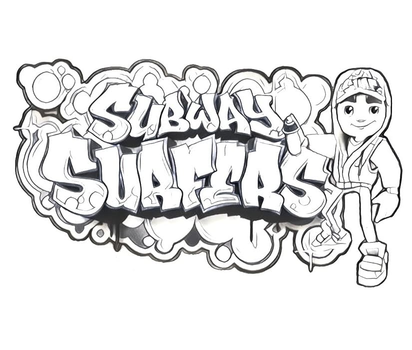 Top 60 Printable Subway Surfers Coloring Pages