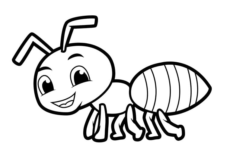 Top 24 Printable Ant Coloring Pages