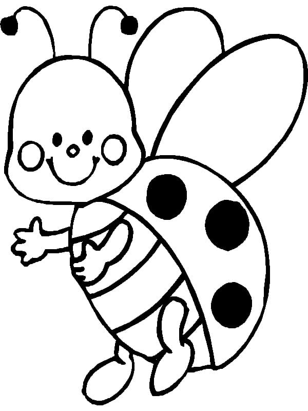 Top 24 Printable Ladybug Coloring Pages
