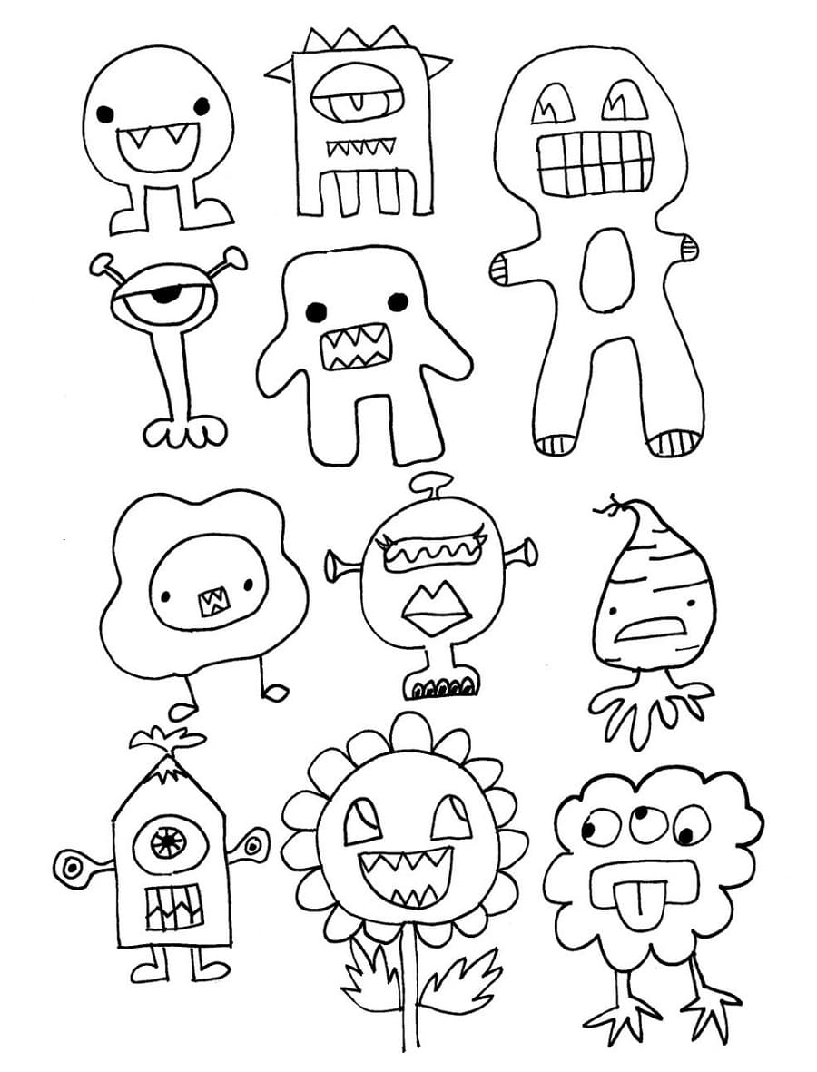Top 28 Printable Stickers Coloring Pages