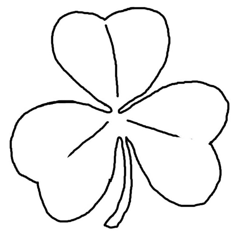 Top 44 Printable Shamrock Coloring Pages
