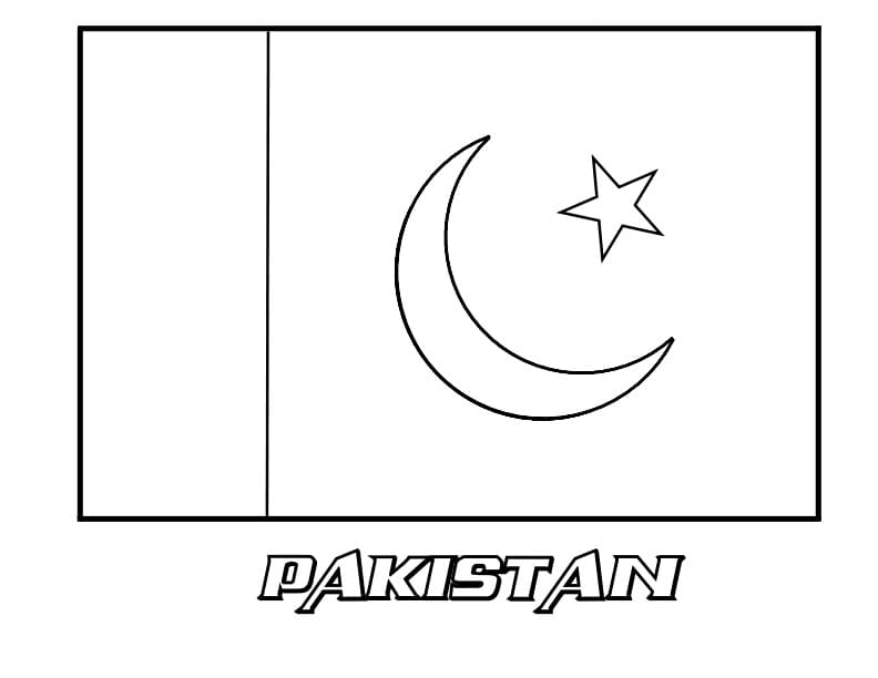 Top 12 Printable Pakistan Coloring Pages