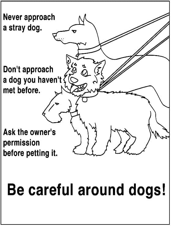 Top 40 Printable Animal Safety Coloring Pages