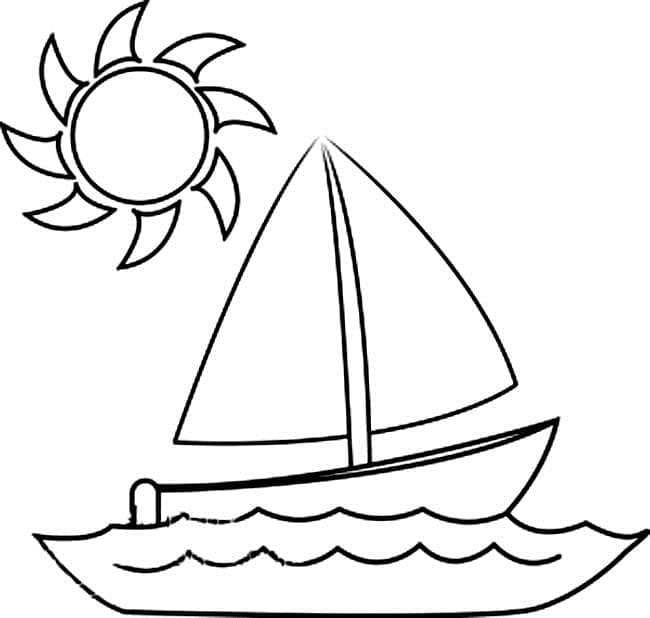 Top 48 Printable Boat Coloring Pages