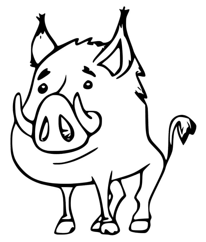 Top 36 Printable Boar Coloring Pages