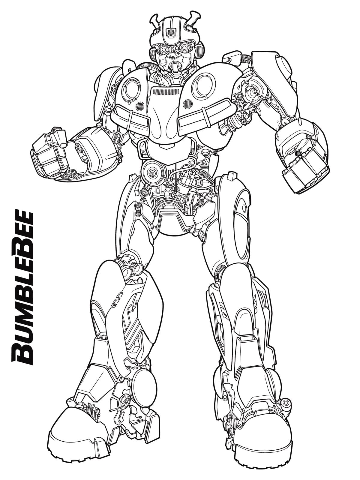 Top 24 Printable Bumblebee Coloring Pages
