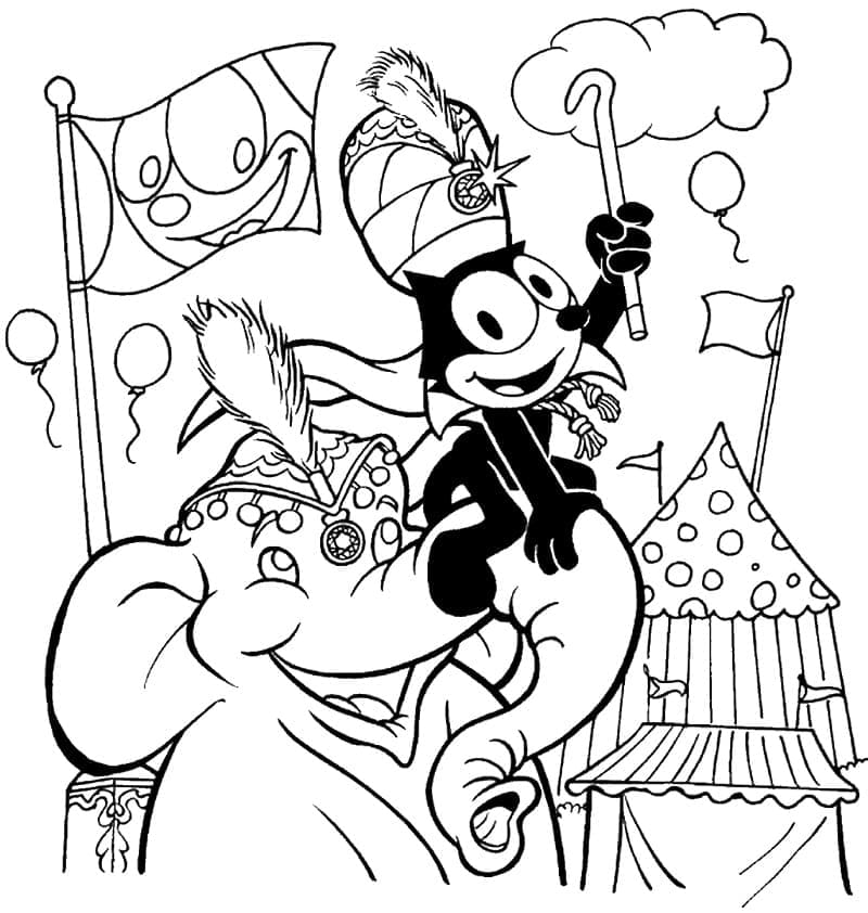 Top 22 Printable Felix The Cat Coloring Pages