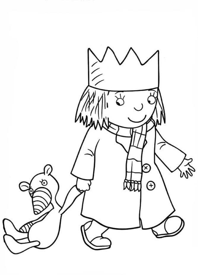 Top 17 Printable Little Princess Coloring Pages