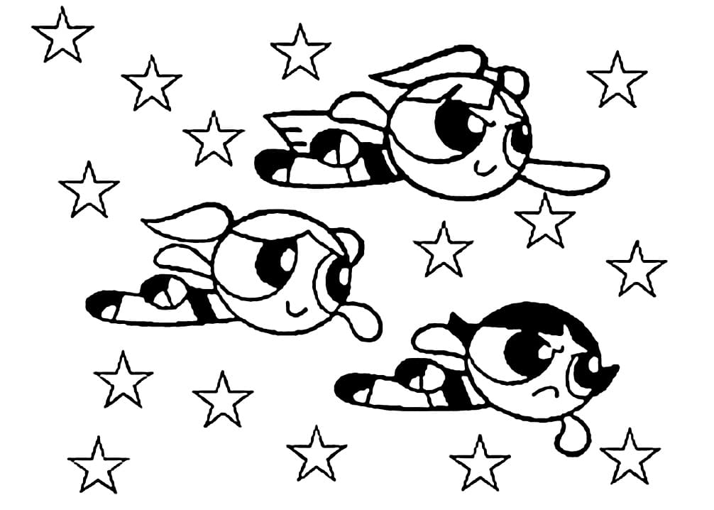 Top 40 Printable Powerpuff Girls Coloring Pages