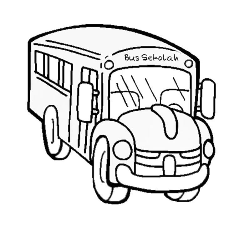 Top 28 Printable School Bus Coloring Pages