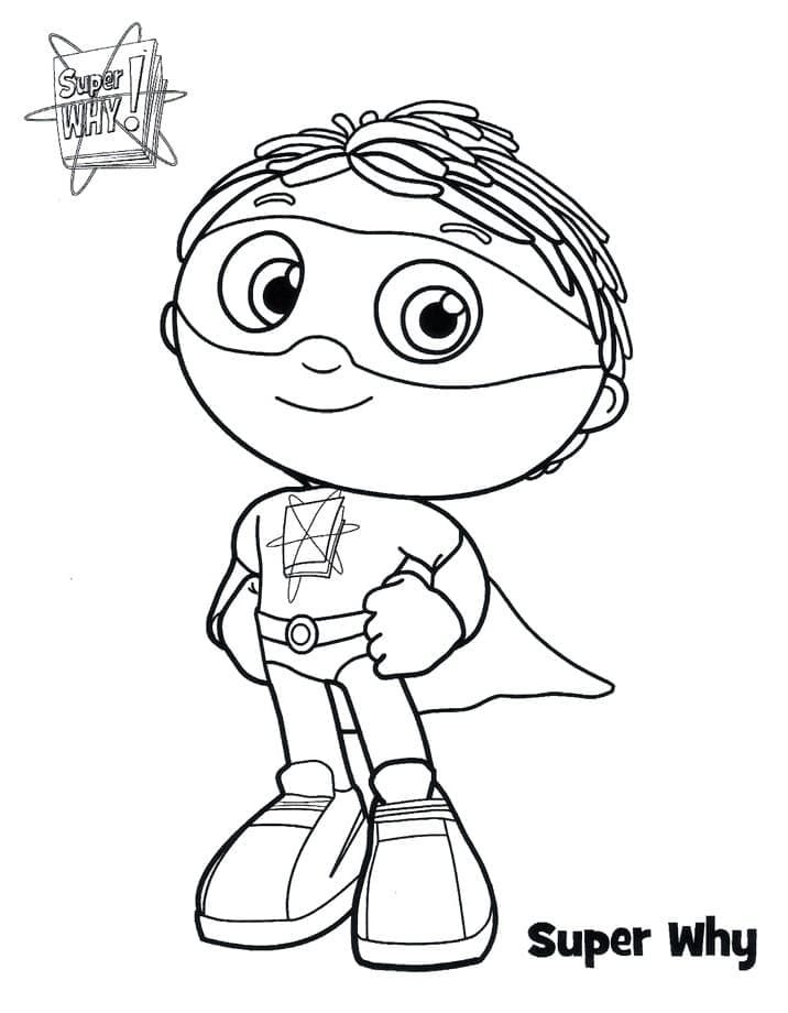 Top 20 Printable Super Why Coloring Pages