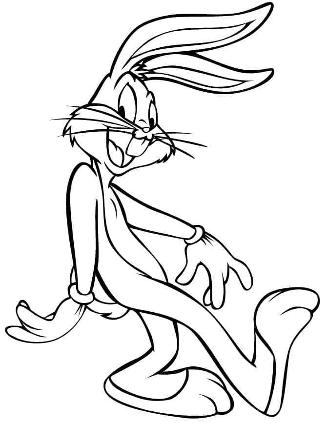 Top 35 Printable Bugs Bunny Coloring Pages