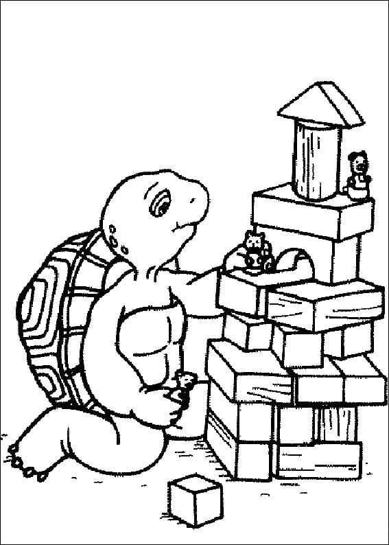 Top 48 Printable Franklin Coloring Pages
