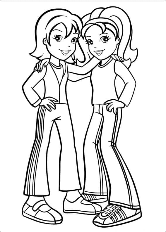 Top 40 Printable Polly Pocket Coloring Pages