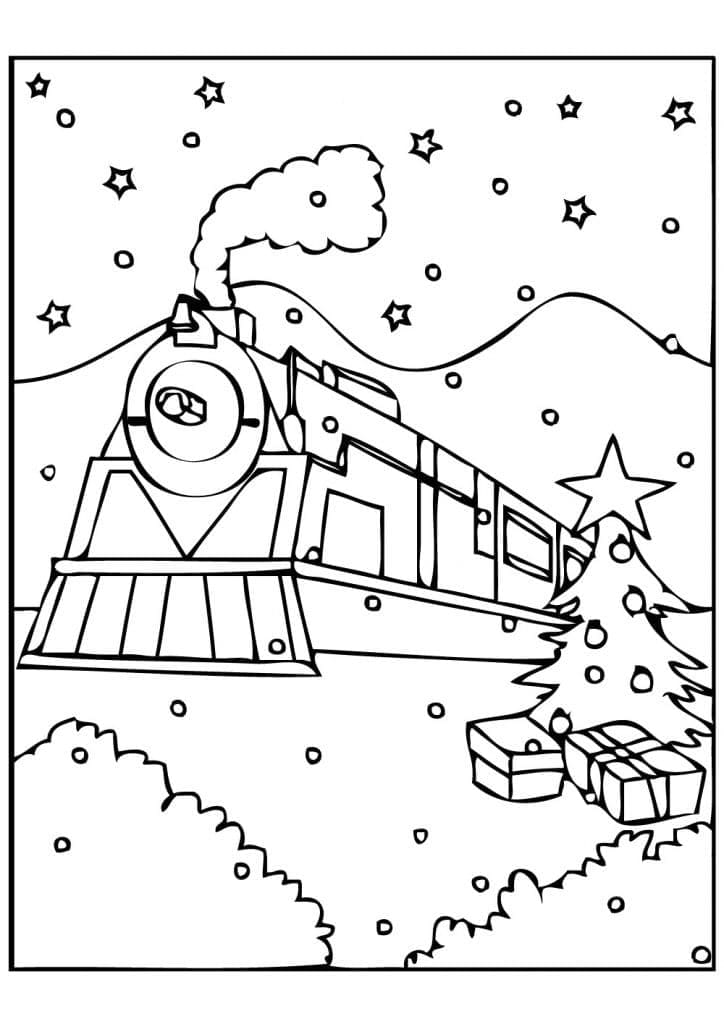 Top 24 Printable Polar Express Coloring Pages