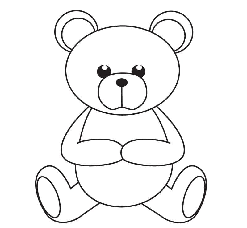 Top 48 Printable Teddy Bear Coloring Pages - Online Coloring Pages