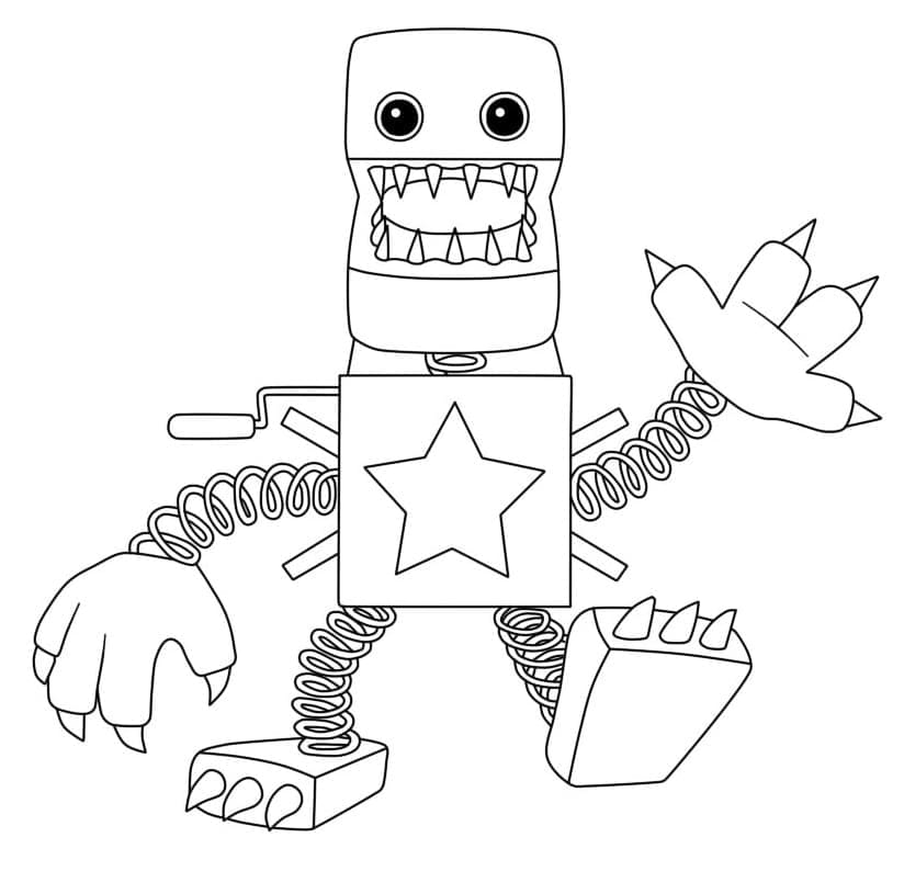 Top 29 Printable Boxy Boo Coloring Pages