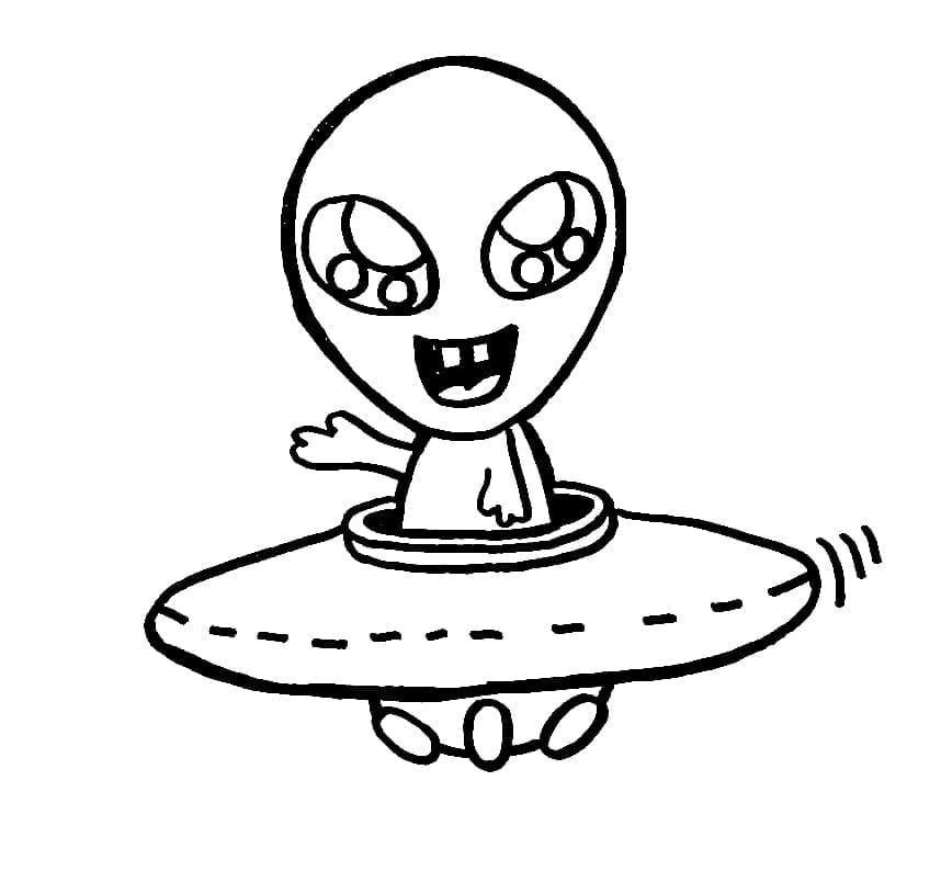 Top 48 Printable Alien Coloring Pages