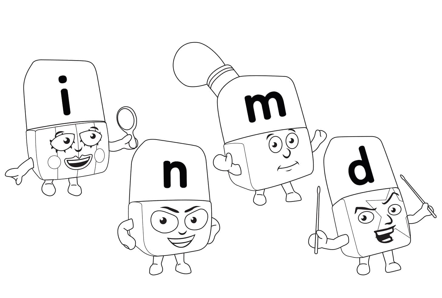 Top 42 Printable Alphablocks Coloring Pages