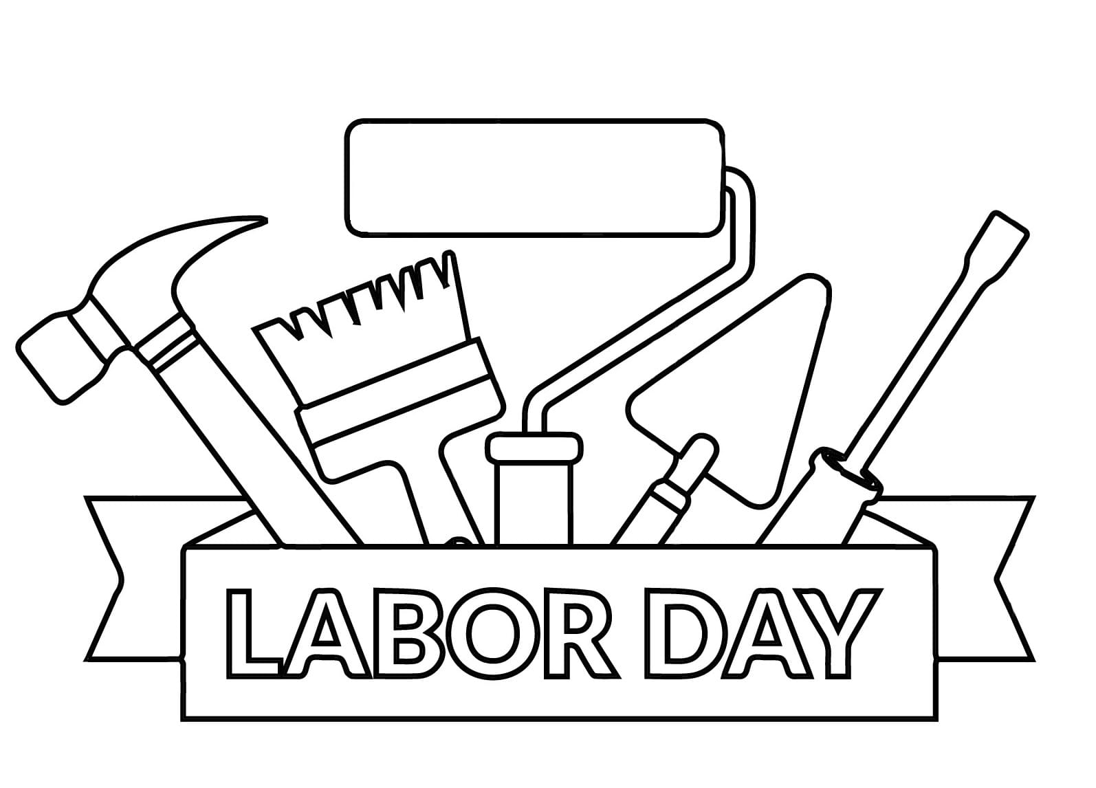 Top 37 Printable Labor Day Coloring Pages