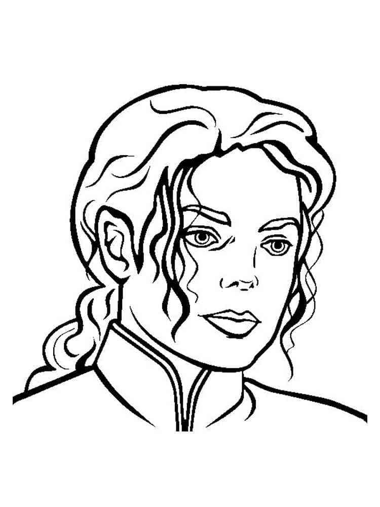 Top 20 Printable Michael Jackson Coloring Pages