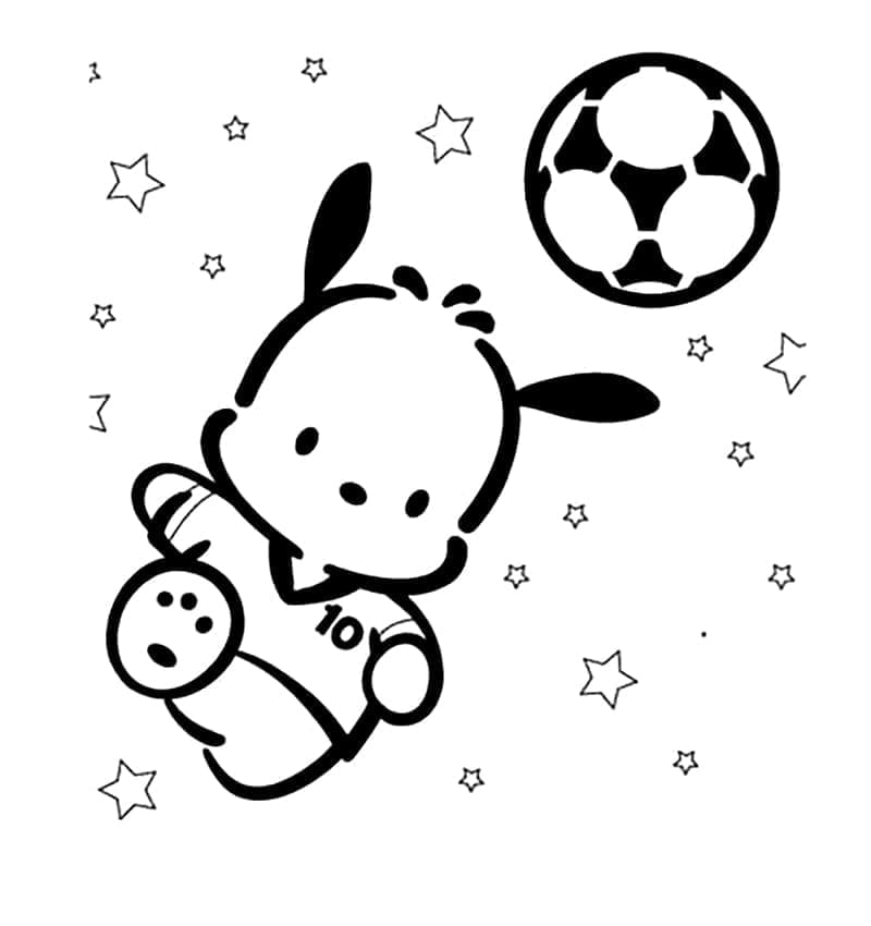 Top 30 Printable Pochacco Coloring Pages