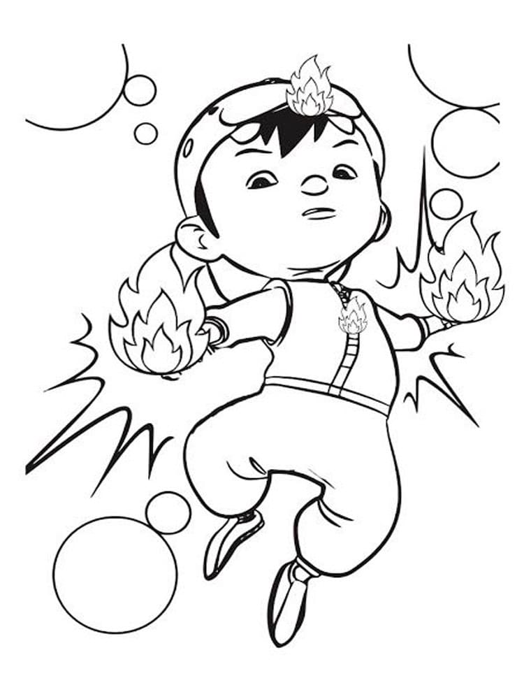 Top 36 Printable Boboiboy Coloring Pages