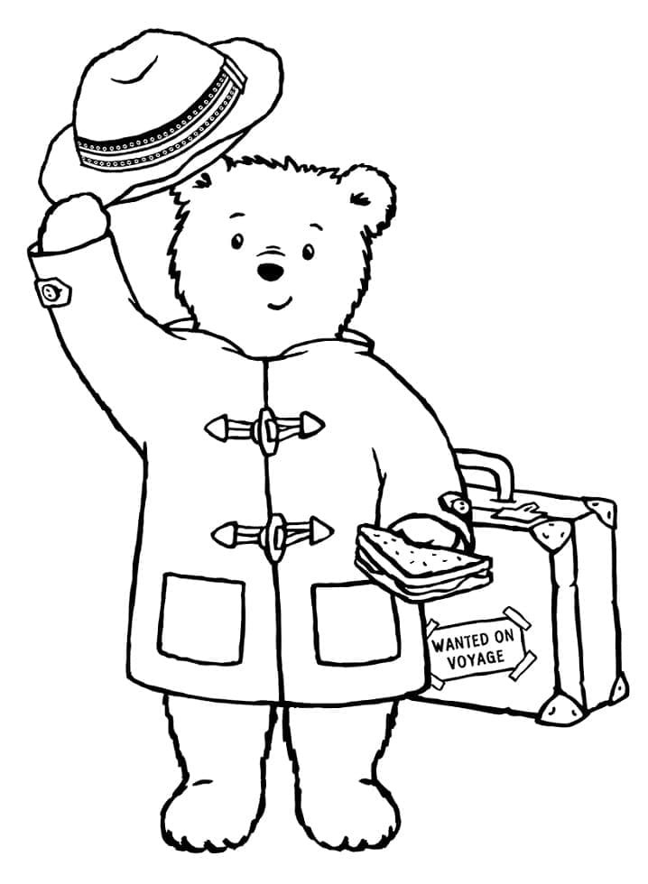 Top 32 Printable Paddington Coloring Pages