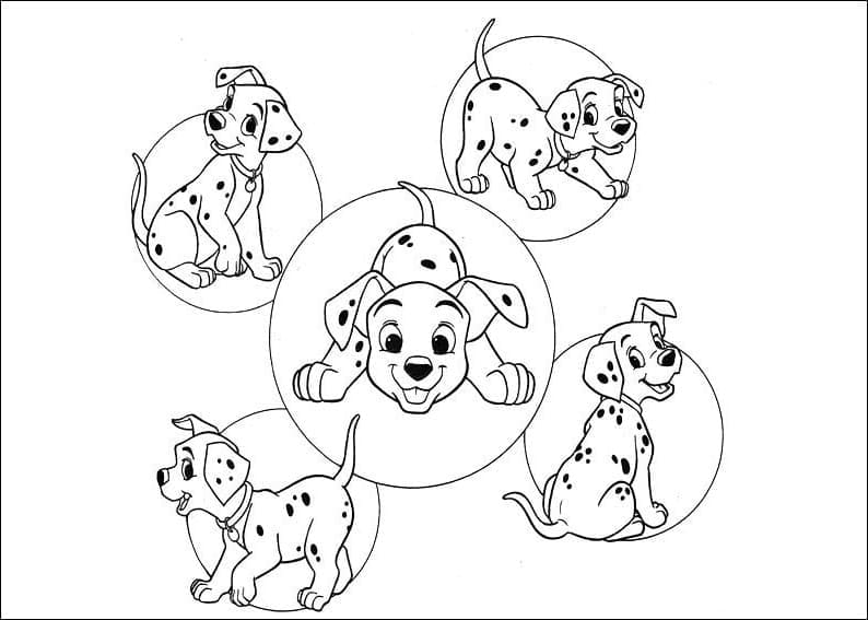 Top 56 Printable 101 Dalmatians Coloring Pages