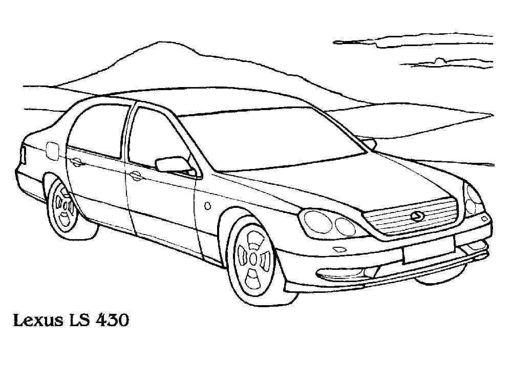 Top 17 Printable Lexus Coloring Pages