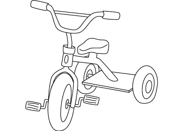 Top 24 Printable Tricycle Coloring Pages