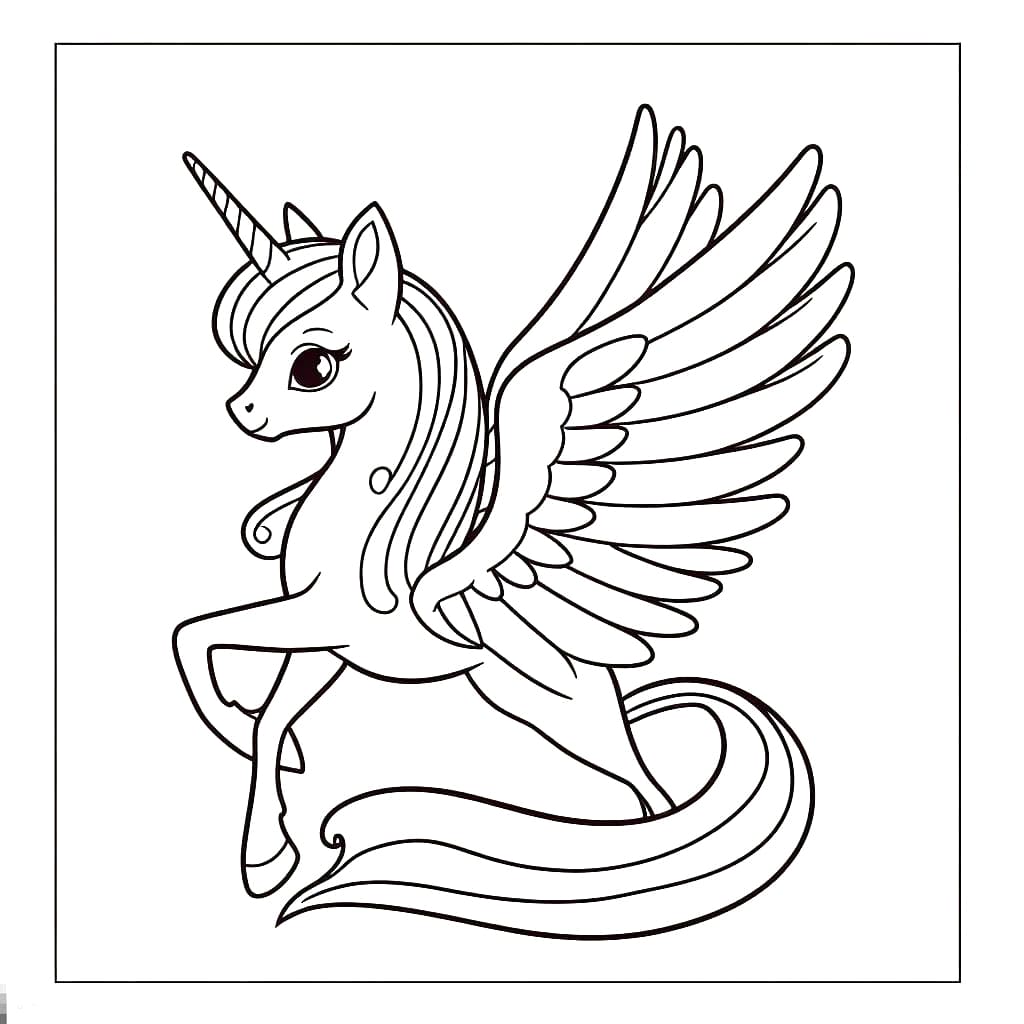 Top 40 Printable Alicorn Coloring Pages