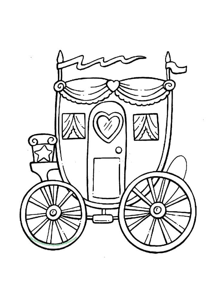 Top 38 Printable Carriage Coloring Pages
