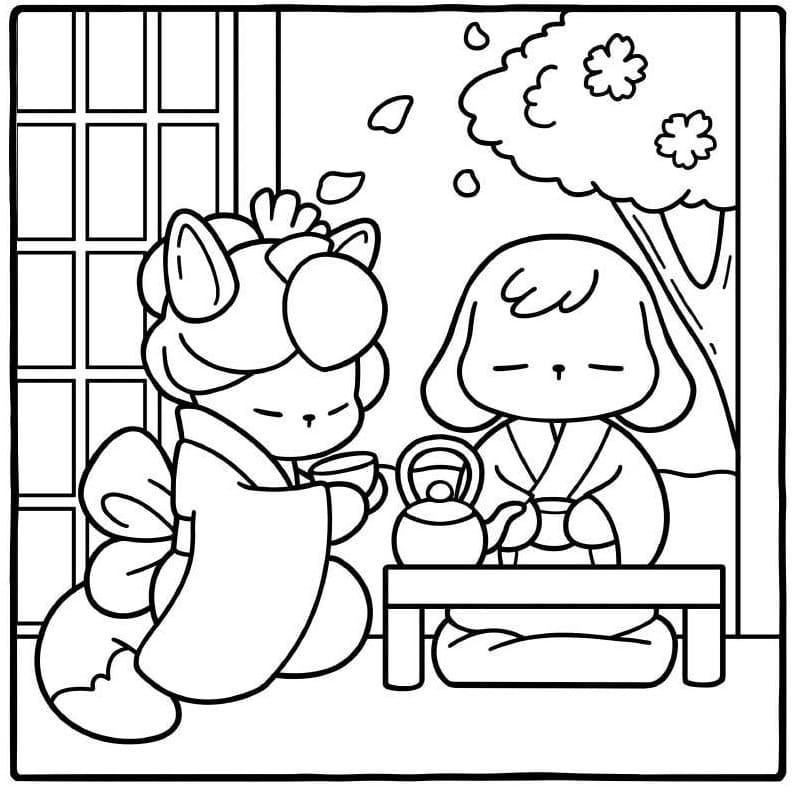 Top 32 Printable Cozy Eras Coloring Pages