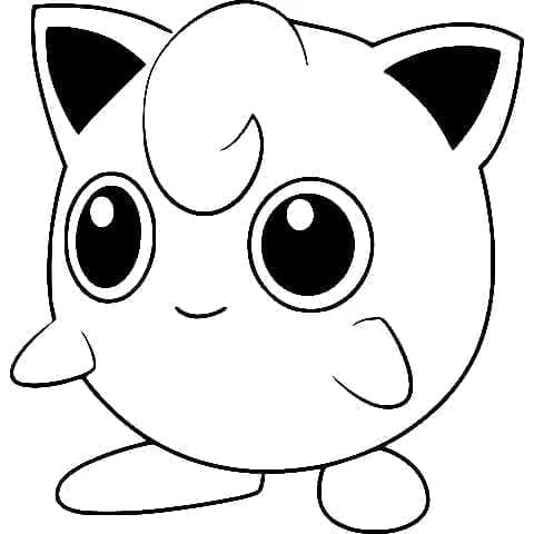 Top 28 Printable Jigglypuff Coloring Pages